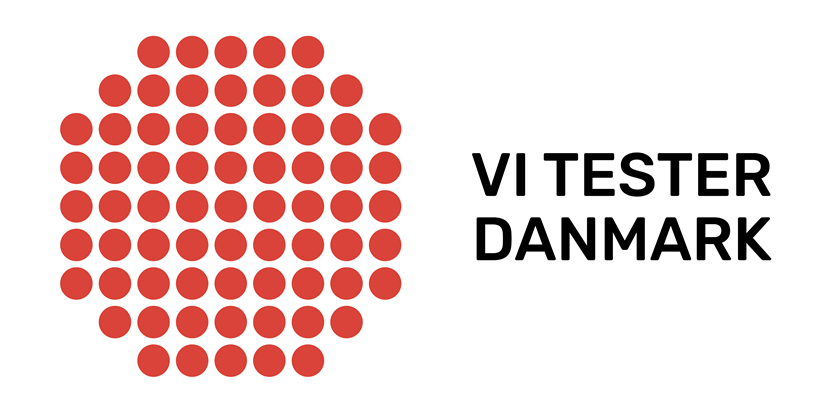 Vi tester DK logo