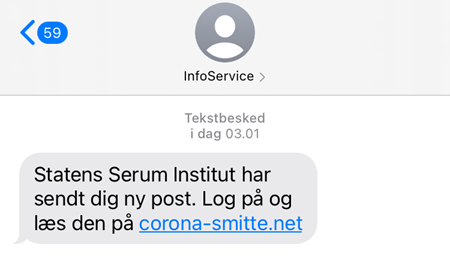 Falsk sms